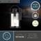 Vaxcel Winfield 1 Light Dusk to Dawn Matte Black Outdoor Wall Lantern Clear Cylinder Glass T0683 - alternate 4
